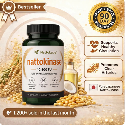 NattoLabs Pure Nattokinase 10,800 FU