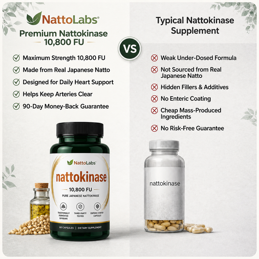 NattoLabs Pure Nattokinase 10,800 FU