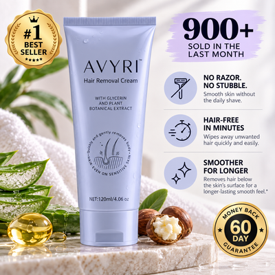 Avyri Hydrating Hair Removal Cream