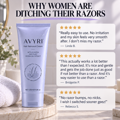 Avyri Hydrating Hair Removal Cream