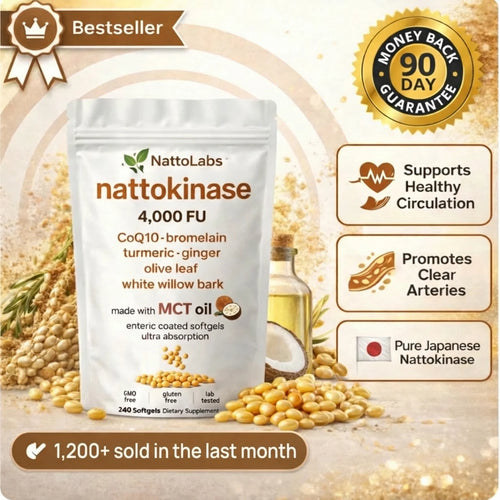 NattoLabs Pure Nattokinase 4,000 FU