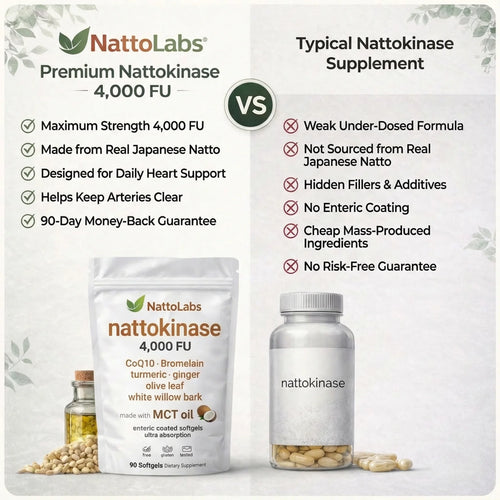 NattoLabs Pure Nattokinase 4,000 FU